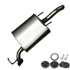 Stainless Steel Muffler With Hangers + Bolts Compatible 1993-1997 Corolla Prizm New. Price: $119.81.