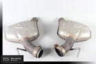 03-08 Mercedes R230 SL55 Amg Exhaust Central Resonator Mid Pipe Silencer Set Oem Used. Price: $299.99.