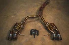 Valvetronic Designs Titanium Valved Sport Exhaust System For 2015+ Porsche Macan New. Price: $3869.10.