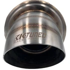 K-tuned Turndown Muffler 304 Stainless Steel Brushed Alloy 3" Out New. Price: $215.00.