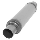 Exhaust Muffler Ap Xlerator Performance Stainless Steel Round New. Price: $42.14.
