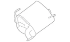 Genuine Subaru Muffler & Pipe 44300FJ121 New. Price: $356.51.