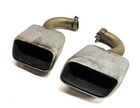 2011-2016 Porsche Cayenne 3.0L Hybrid (958) Left & Right Exhaust Tip Set Used. Price: $213.74.