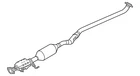 Genuine Mazda Converter & Pipe PYEG-40-600A New. Price: $1983.76.