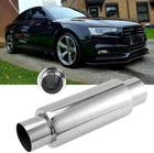 3" Inlet/outlet 16" Long Exhaust Muffler Resonator Weld-on For Audi A3 A4 A5 S3 New. Price: $59.08.