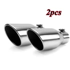 2PCS Exhaust Tip 2.5" Inlet 4" Outlet 9" Long Chrome Stainless Steel Top Sale! New. Price: $43.99.
