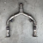 2008 - 2013 Infiniti G37 Oem Muffler Exhaust Pipe Tube 3.7L Assembly Used. Price: $220.00.