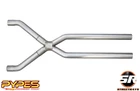 Pypes 3" X-pipe Exhaust Tunnel Crossover Kit For 69-81 Pontiac Firebird Trans Am Used. Price: $279.90.