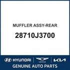 2019-2021 Hyundai Veloster Muffler Assembly-rear Oem New 28710J3700. Price: $753.01.