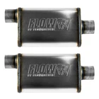 Flowmaster Fx Stainless Street Mufflers 3" Offset Center Out 2 New. Price: $143.38.
