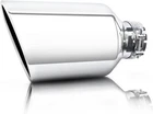 4IN Inlet 8IN Outlet Monoking Exhaust Tip 15IN Stainless Steel Clamp-on Tailpipe New. Price: $61.40.