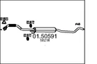 Mts 01.50591 Centre Muffler For Opel Neu. Price: $124.08.