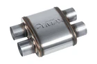 Street Max - SM65154 Shortie Oval Exhaust Muffler 2.5" Dual In / Out New. Price: $105.99.