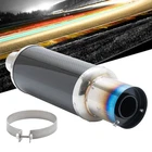 Megan M-specii Universal Performance Muffler Carbon Fiber With Blue Tip Silencer New. Price: $148.02.
