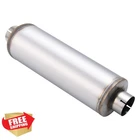 Piclafe 4" Exhaust Muffler Resonator 30" Stainless Steel Straight Through New. Price: $100.99.