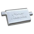 Pypes Race-pro Series 304 Exhaust Muffler Ss Oval Silver 2.5" New. Price: $130.79.