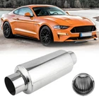 2.5" Car Exhaust Muffler Pipe Resonator 2015-20 Ford Mustang Gt 5.0L V8 S550 New. Price: $55.23.
