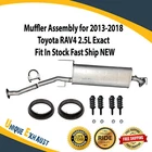 Muffler Assembly For 2013-2018 Toyota RAV4 2.5L Exact Fit In Stock Fast Ship New. Price: $130.12.