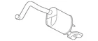 Genuine Gm Muffler & Pipe 25839154 New. Price: $117.79.