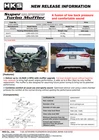 Hks For Super Turbo Muffler RV37 400R New. Price: $3170.00.