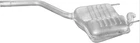 Exhaust Rear Muffler Silencer For Mercedes Class 200 W202 93-96 Neu. Price: $126.22.