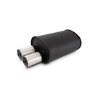 Vibrant Performance 12326 Streetpower Flat Black Oval Muffler Inlet Id 3.00" New. Price: $279.99.
