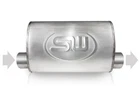 Stainless Works TM4C25O25OSS Turbo Muffler 2.5" Offset/offset Same Side New. Price: $383.24.