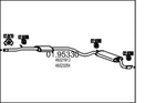 Mts 01.95330 Rear Muffler For Fiat Neu. Price: $114.49.