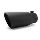 Richeer 3.5 Inch Exhaust Tip 1/2 Inlet Outlet Steel Black Universa New. Price: $55.48.