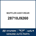 2018-2023 Hyundai Kona Muffler Assembly-rear Oem New 28710J9260. Price: $740.56.