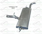 Exhaust Muffler Fits 2010 2011 2012 2013 Chevrolet Equinox 2.4L L4 Gas Dohc New. Price: $262.54.