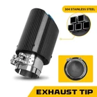 1X Exhaust Pipe Muffler Tip Car Tail Titanium Stainless Steel Rear 2.5"ID-3.5"OD New. Price: $47.49.