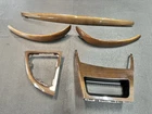 2008-2013 Oem Bmw E82 E88 Dash Door Console Fine Walnut Wood Interior Trim Set Used. Price: $199.99.