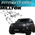Milltek SSXLR178 Exhaust For 21-26 Land Rover Defender 110 V8 Valved W/polished New. Price: $4028.55.