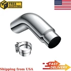 5" Diesel Exhaust Tip Elbow Inlet 6" Outlet 23" Long Chrome With Clamp New. Price: $99.00.