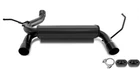 Stainless Steel Rear Exhaust Muffler With Hangers Fits: 07-17 Jeep Wrangler New. Price: $195.81.