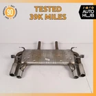 14-24 Jaguar X152 F-type-r 5.0L Rear Exhaust Muffler Assembly W/ Tips Oem 39K Used. Price: $410.23.