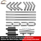 Diy 2.5" Universal Custom Exhaust Tubing Mandrel Pipe Straight & U-bend Kit New. Price: $336.99.