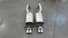 2012 Chevy Corvette C6 Grand Sport Exhaust Muffler Set / Tips #0012 H7 Used. Price: $539.99.