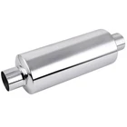 Evil Energy 2" Resonator Muffler Stainless Steel (2.0 Inch Inlet/outlet, 13.8.... Price: $55.43.