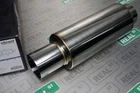 Vibrant Tpv Round Muffler (21.25" Long) With 4" Straight Cut Tip Inlet New. Price: $228.99.