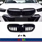 For 2024+ Bmw 5 Series Single Line Front Bumper Grille W/led Lamp Gloss Black New. Price: $325.80.