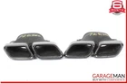 10-18 Mercedes W212 E500 Rear Exhaust Muffler Tips Set Of Pc Oem Used. Price: $156.25.