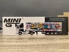 Mini Gt 333 Mercedes-benz Actros W/ 40 Ft Container Lbwk Kuma Graffiti New. Price: $270.81.
