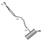 Stainless Steel Resonator Pipe Exhaust Muffler Fits: 07-11 Dodge Caliber 2.4L New. Price: $238.81.
