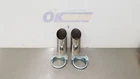 74-82 Chevy Corvette C3 Inch Stainless Exhaust Tip Set Pair Used. Price: $50.00.