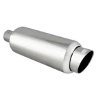Dc Sports Universal Stainless Slant Tip Muffler 2.25" Inlet / 3.25" Outlet New. Price: $75.07.