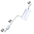 Direct Resonator Muffler Kit Fits: 2012-2014 Volkswagen Passat 2.5L Sulev New. Price: $430.81.