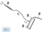 Muffler Pipe Exhaust System With Clamps For 2007-2010 Chrysler Sebring Sedan 2.4 New. Price: $333.00.