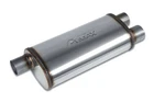 Street Max SM12267 Transverse Oval Exhaust Muffler 3" Offset In 2.5" Dual Out New. Price: $139.99.